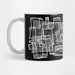 Doodle graphic Mug